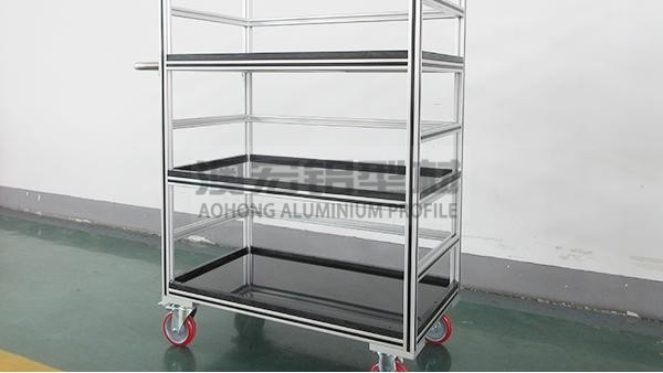 工廠、倉庫鋁型材手推車好嗎？?